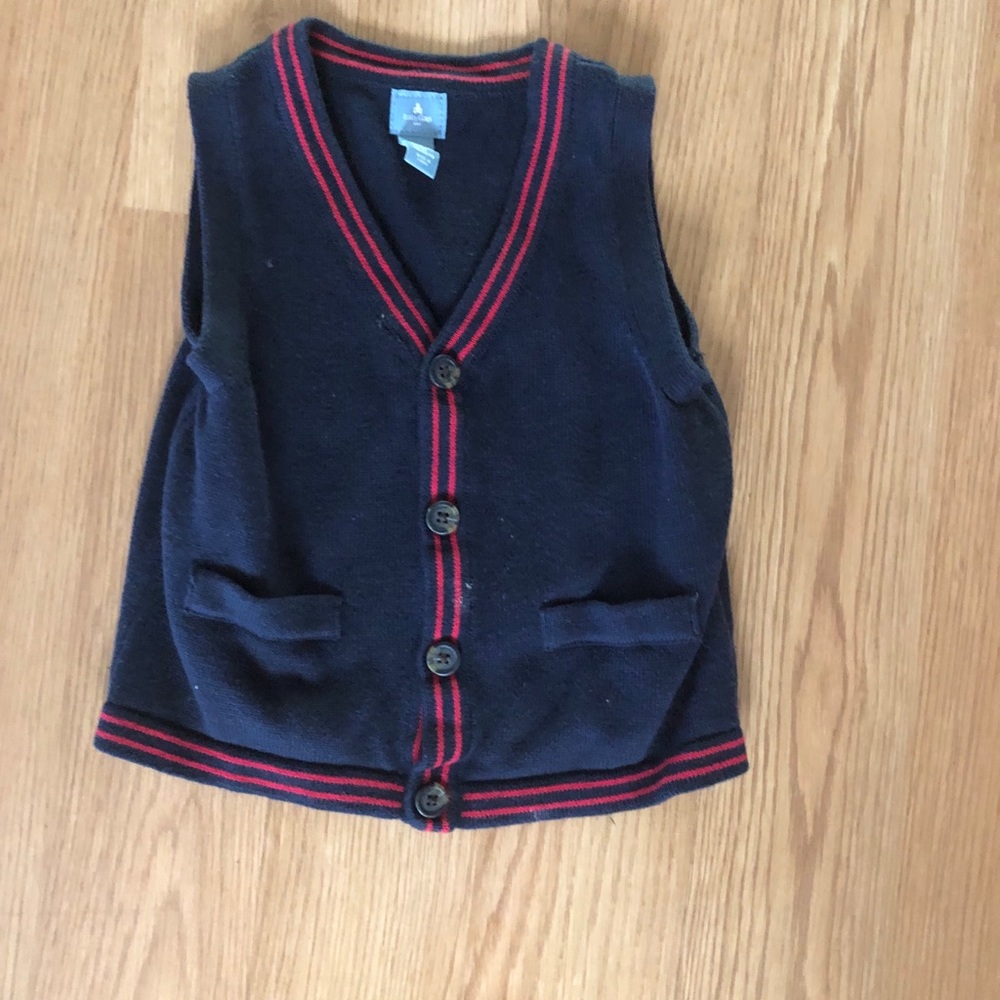 Gap boys sweater vest 12-18 weeks